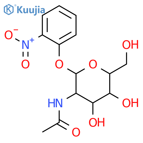 2-Nitrophenyl 2-acetamido-2-deoxy-b-D-galactopyranoside structure