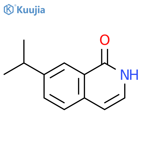 1(2H)-Isoquinolinone, 7-(1-methylethyl)- structure