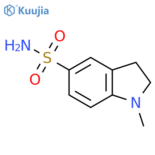 1-methyl-2,3-dihydro-1H-indole-5-sulfonamide structure