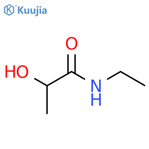 (R)\u200b-N-\u200bEthyl-\u200b2-\u200bhydroxy-\u200bpropanamide structure