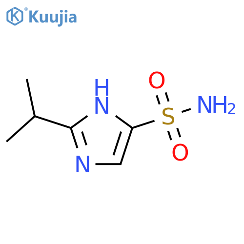 2-(propan-2-yl)-1H-imidazole-4-sulfonamide structure