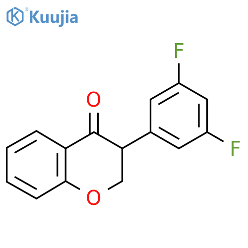 3-(3,5-Difluorophenyl)chroman-4-one structure