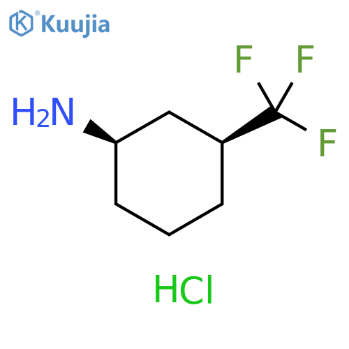 (1R,3S)-3-trifluoromethylcyclohexylamine hydrochloride structure