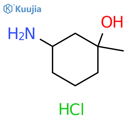 3-Amino-1-methyl-cyclohexanol hydrochloride structure