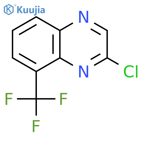 2-chloro-8-(trifluoromethyl)Quinoxaline structure