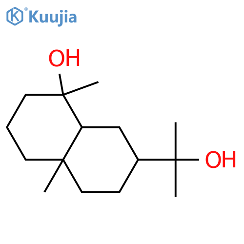 2-Naphthalenemethanol, decahydro-8-hydroxy-α,α,4a,8-tetramethyl-, (2S,4aS,8S,8aS)- structure