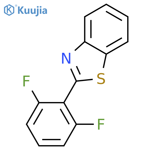 Benzothiazole,2-(2,6-difluorophenyl)- structure