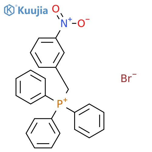 Phosphonium,[(3-nitrophenyl)methyl]triphenyl-, bromide (1:1) structure