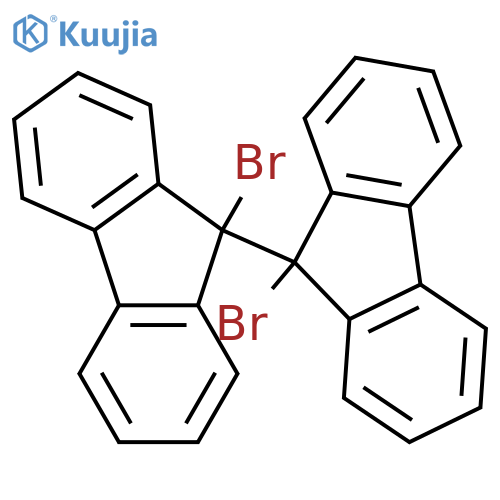 9,9'-Bi-9H-fluorene, 9,9'-dibromo- structure