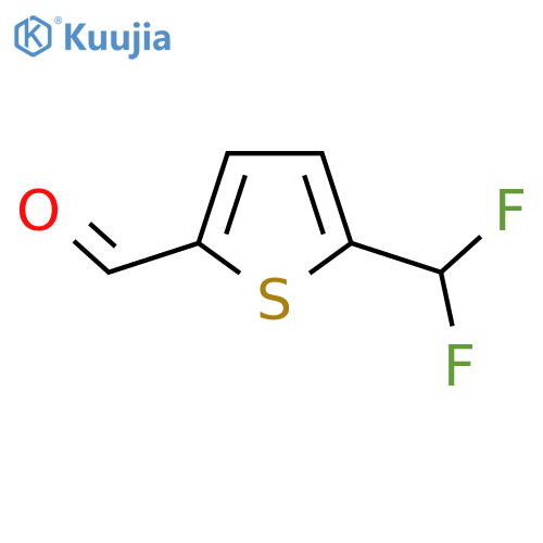 5-(difluoromethyl)thiophene-2-carbaldehyde structure