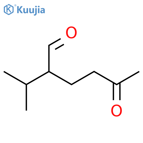 5-Oxo-2-isopropylhexanal structure