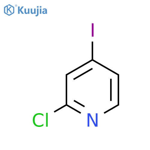 2-Chloro-4-iodopyridine structure