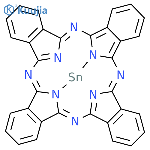 Tin(II) phthalocyanine structure