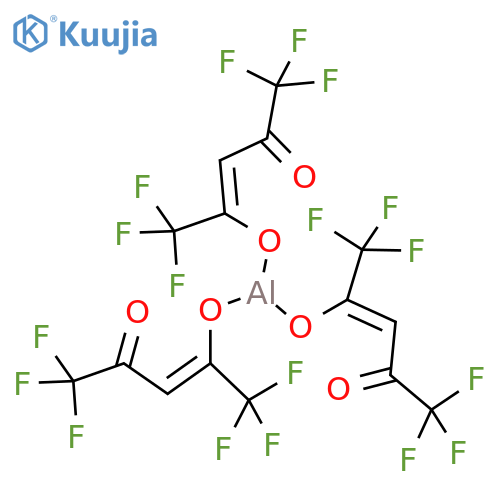 Aluminium hexafluoroacetylacetonate structure
