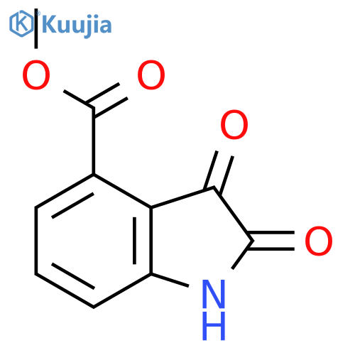 Methyl 2,3-dioxoindoline-4-carboxylate structure