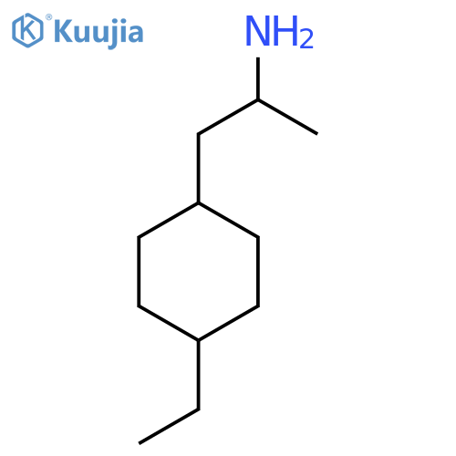 1-(4-Ethylcyclohexyl)propan-2-amine structure