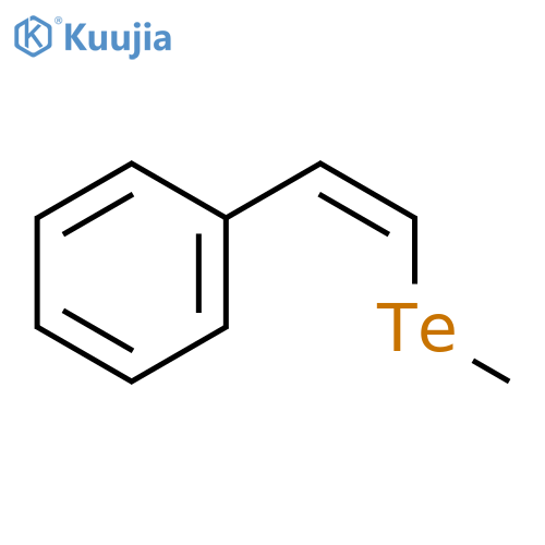 Benzene, [2-(methyltelluro)ethenyl]-, (Z)- (9CI) structure