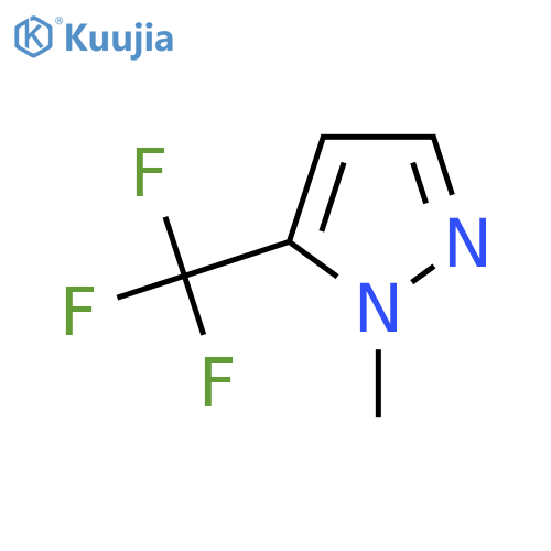 1-methyl-5-(trifluoromethyl)pyrazole structure