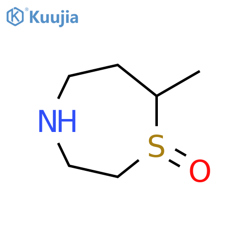 7-methyl-1lambda4,4-thiazepan-1-one structure
