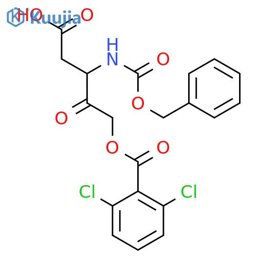 Z-Asp-CH2-DCB structure