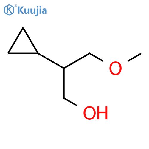 2-Cyclopropyl-3-methoxypropan-1-ol structure
