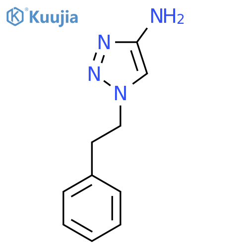 1-(2-Phenylethyl)-1H-1,2,3-triazol-4-amine structure