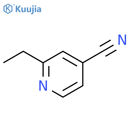2-Ethylisonicotinonitrile structure
