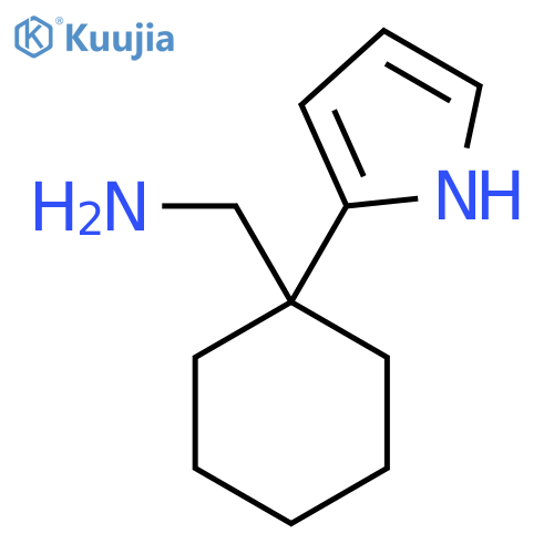 1-(1H-pyrrol-2-yl)cyclohexylmethanamine structure