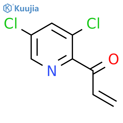 1-(3,5-dichloropyridin-2-yl)prop-2-en-1-one structure