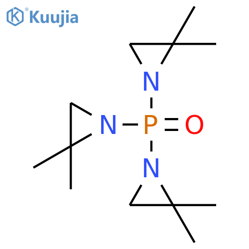 Aziridine,1,1',1''-phosphinylidynetris[2,2-dimethyl- (9CI) structure