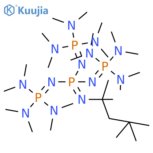 Phosphorimidictriamide,N'''-(1,1,3,3-tetramethylbutyl)-N,N',N''-tris[tris(dimethylamino)phosphoranylidene]- structure