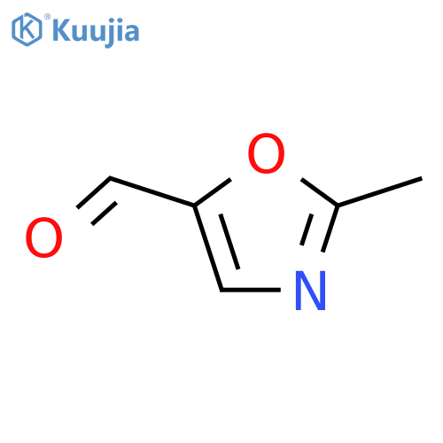 5-Oxazolecarboxaldehyde,2-methyl-, ion(1-) structure