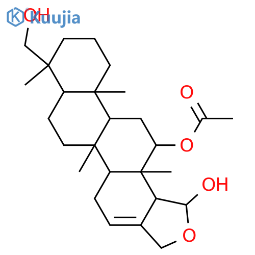 24,25-Epoxy-16-scalarene-12,19,25-triol; (12α,25α)-form, 12-Ac structure