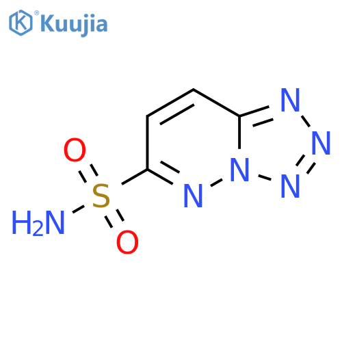 [1,2,3,4]tetrazolo[1,5-b]pyridazine-6-sulfonamide structure