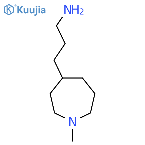 3-(1-Methylazepan-4-yl)propan-1-amine structure