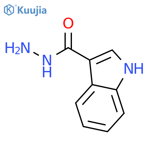 1H-Indole-3-carbohydrazide structure