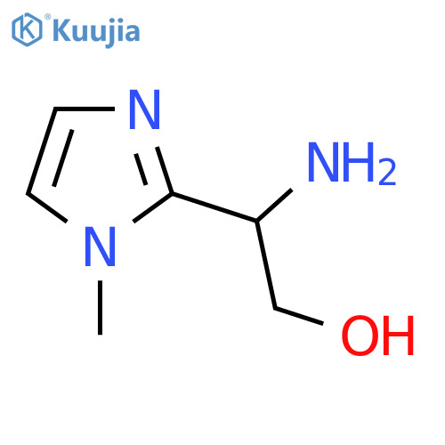 2-Amino-2-(1-methyl-1h-imidazol-2-yl)ethan-1-ol structure