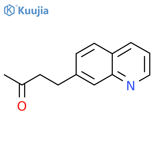 4-(quinolin-7-yl)butan-2-one structure