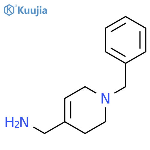 (1-Benzyl-1,2,3,6-tetrahydropyridin-4-yl)methanamine structure
