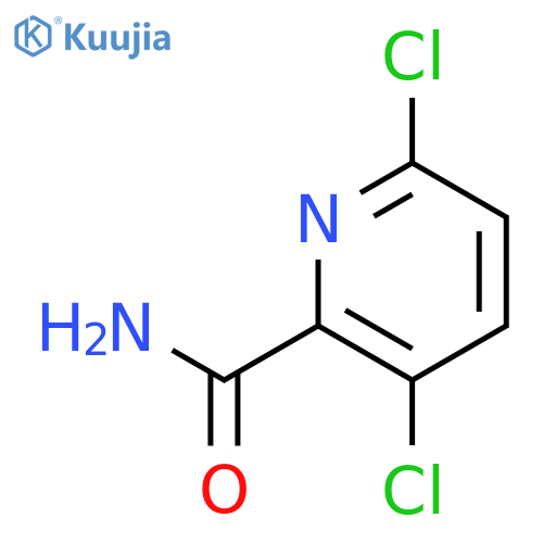 3,6-dichloropyridine-2-carboxamide structure