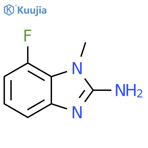 1H-Benzimidazol-2-amine, 7-fluoro-1-methyl- structure