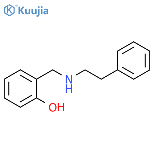2-((Phenethylamino)methyl)phenol structure