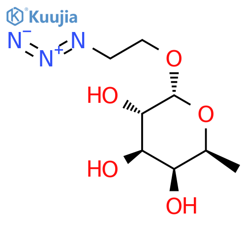 2-Azidoethyl α-L-fucopyranoside structure