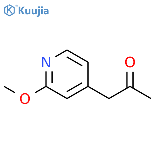 1-(2-methoxypyridin-4-yl)propan-2-one structure