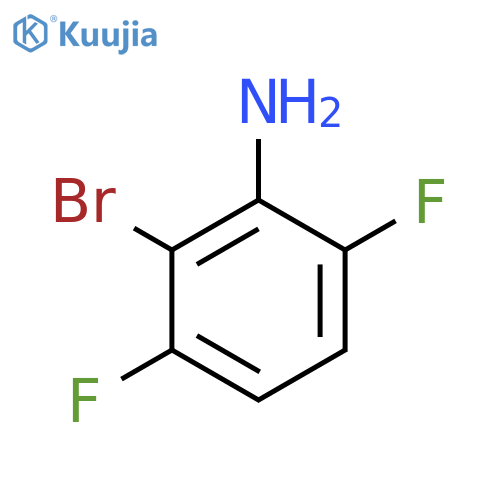 2-Bromo-3,6-difluoroaniline structure