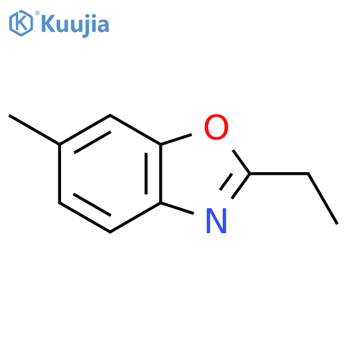 Benzoxazole, 2-ethyl-6-methyl- structure
