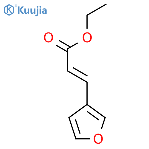 (2E)-3-(3-furanyl)-2-Propenoic acid ethyl ester structure