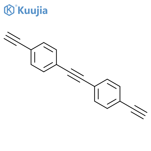 Benzene,1-ethynyl-4-[2-(4-ethynylphenyl)ethynyl]- structure