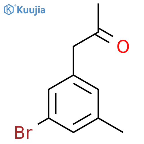 1-(3-Bromo-5-methylphenyl)propan-2-one structure
