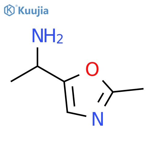 α,2-Dimethyl-5-oxazolemethanamine structure